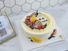 榴莲千层淡奶油抹面水果装饰蛋糕 商品缩略图1