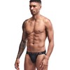 希内男士内裤纯色运动丁字裤修身性感低腰双丁内裤 商品缩略图4