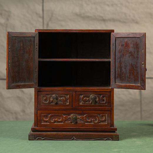 清 黄花梨带屉书箱 商品图2