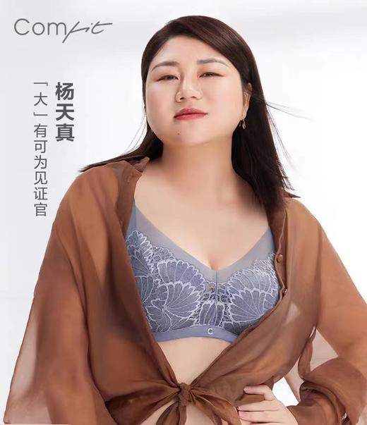 5F EmbryForm安莉芳 旗下Comfit薄款有钢圈单层围聚拢大胸显小文胸 商品图0