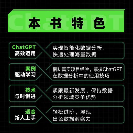 利用ChatGPT进行数据分析 这*是ChatGPT人工智能AIGC数据处理算法数据可视化计算机数据分析书籍 商品图1