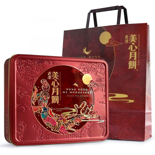 美心双黄莲蓉/白莲蓉月饼740g 商品图1