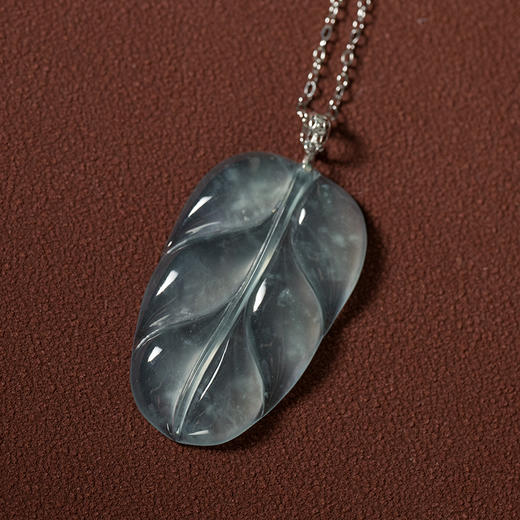 翡翠树叶挂饰 商品图0