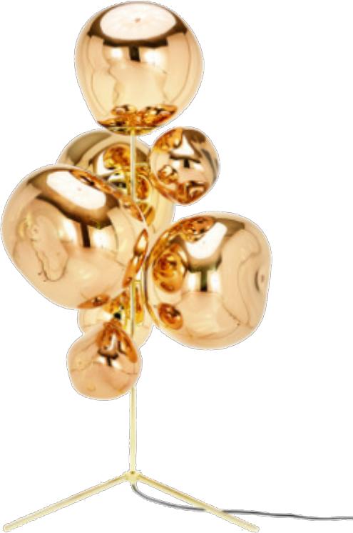 中洲公馆同款 客厅落地灯 商品图0