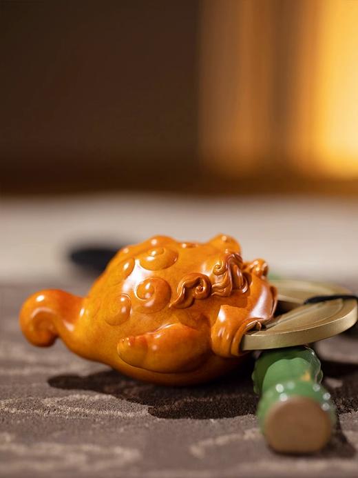 朱炳仁丨手握大钱 文玩摆件 商品图2