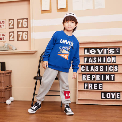 LEVIS 秋 大童小童 儿童童装卫衣 LVB-FW-J596 商品图3