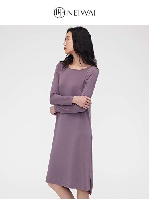 【3F】NEIWAI内外女士零碳天丝莫代尔睡衣套装/开衩睡裙家居服睡眠情侣 商品图3