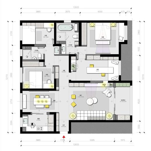 方案彩平表现技法 商品图2