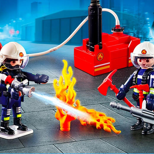 摩比积木70557消防车救援套装 商品图3