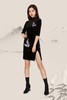 ANSUABEL 中国风丝绒仙鹤旗袍连衣裙 9808 商品缩略图0