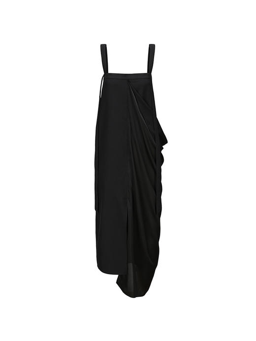 【飘逸之翼】不规则飘片设计吊带直身连衣裙230000024 商品图4