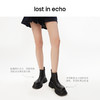 lost in echo设计师品牌美拉德真皮碎石底切尔西短靴女 商品缩略图2