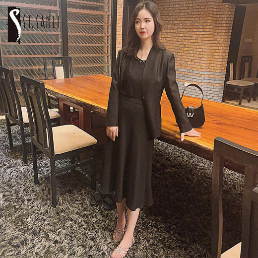 圣三利女装秋款半身裙SL2035154 商品图0