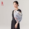 SAINTJOY/上久楷真丝方巾 双面印花真丝方巾  热带雨林  FJS23022 商品缩略图3