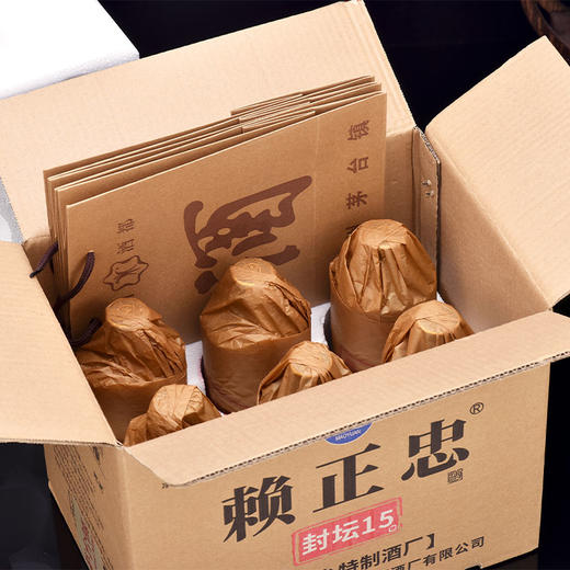 【纯粮酿造，酱香醇厚】茅台镇赖正忠 • 封坛15  500ml*6瓶，53°酱香型，原茅台特制酒厂，固态发酵，纯粮酿造，酱香突出，酒体醇厚，入口温和吞咽顺滑，回味悠长 商品图10