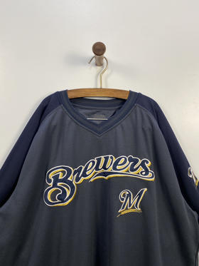 Stitches MLB 美国职业棒球大联盟 全刺绣 短袖棒球球衣 _SSJ(XL)