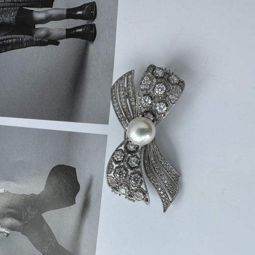 【清仓】甄珠贝 天然珍珠胸针 淡水合集 商品图8