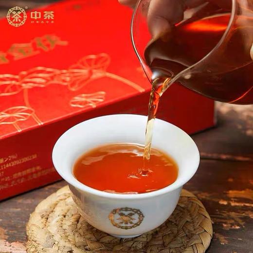 黑茶 |【2023年新品】 中茶 荷香金茯 950g/盒 商品图2