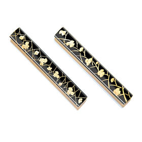 【梵谷漆器】手绘镇纸（贞松/ 傲梅）