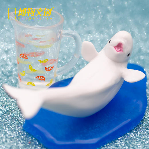 博物小馆 原创 | 天然 呆 鲸喜系列 鲸豚手办 动物模型 商品图4