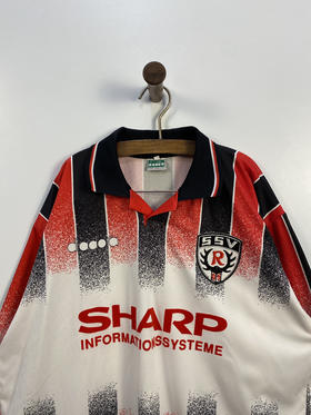 90年代 Vintage diadora  长袖足球球衣 _SSJ(2XL)