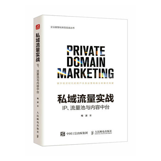 私域流量实战 IP流量池与内容中台  企业营销数字化转型 以用户为核心 营销技术应用 商品图1