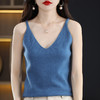 【柔软羊毛吊带背心】西装秋冬内搭 白色针织性感v领 短款打底衫 商品缩略图11