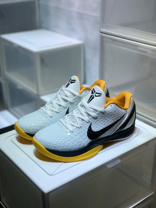 夏季特惠💰460 Nike Kobe 6 Protro "WhiteDel Sol" 内气垫碳版实战篮球鞋 商品图1