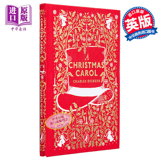 【中商原版】海雀布纹经典 圣诞颂歌 Puffin Clothbound Classics A Christmas Carol 英文原版 狄更斯 Charles Dickens 商品图0