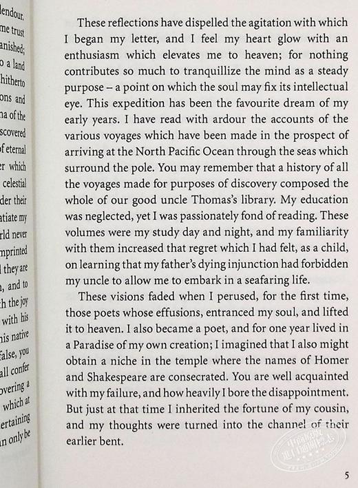 预售 【中商原版】海雀布纹经典 弗兰肯斯坦 英文原版 Puffin Clothbound Classics Frankenstein Mary Shelley 雪莱 商品图4