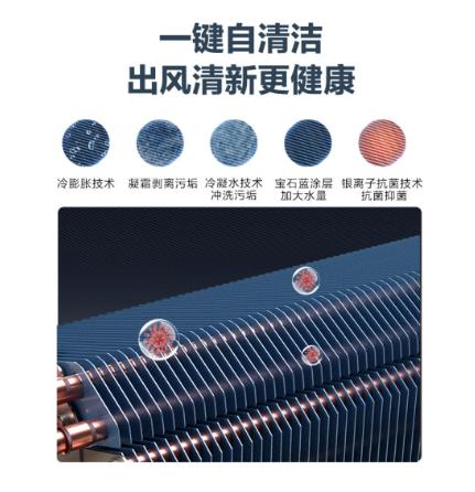 海尔空调KFR-35GW/02KBB83U1 静悦系列 1.5匹变频 新3级能效 自清洁 壁挂式冷暖空调 商品图8