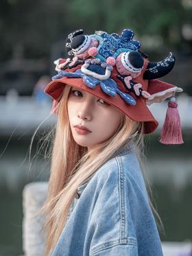 深山集市·红牛头渔夫帽