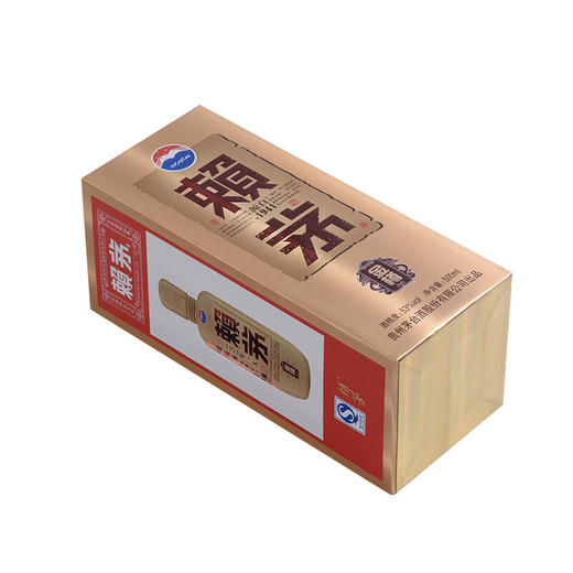 【单瓶410】赖茅茅台 赖茅 金樽 酱香型白酒 53度 500ml *6整箱装 商品图1