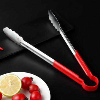 拜杰牛排夹 食品夹不锈钢 面包夹食物夹蛋糕夹烘焙夹子烧烤夹烧烤工具 商品图6