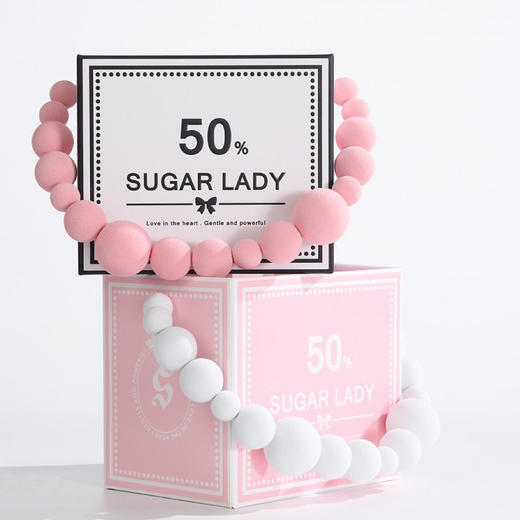 新款母亲节520半糖女士手提盒鲜花插花手拎花盒花店diy花艺材料 商品图9