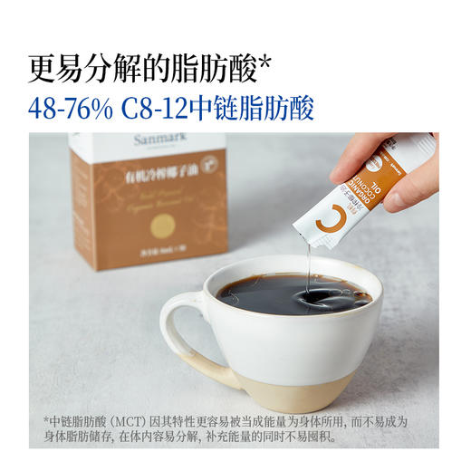 有机冷榨椰子油 | 独立包装 8ml*30条 | 2盒装 商品图2