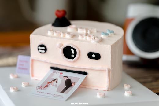 粉色拍立得蛋糕（免费提供照片打印） | 昔果 商品图6