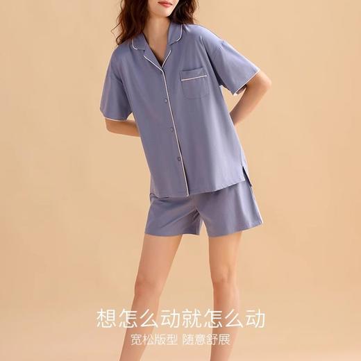 裁缝学苑AX98女士睡衣纸样女装短袖短裤家居服套装裁剪样衣版型图 商品图2