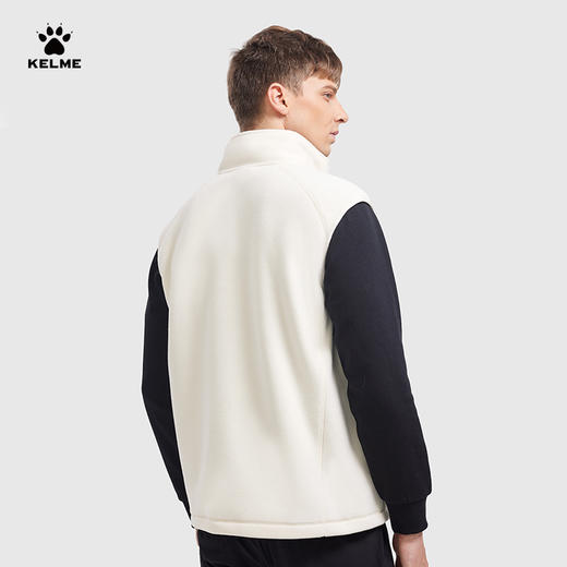 卡尔美2023秋季新款抓绒马甲 商品图2