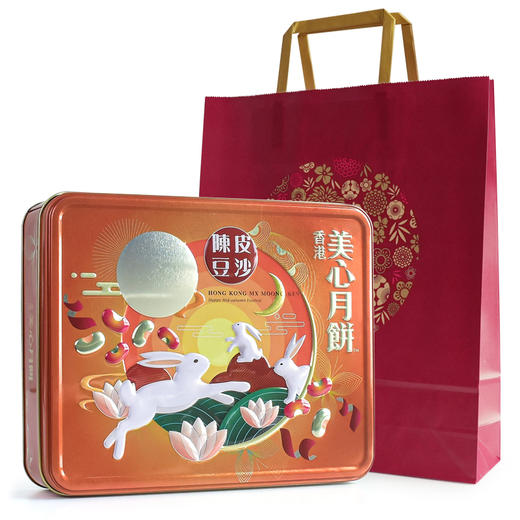 美心双黄豆沙/陈皮豆沙/经典五仁月饼 商品图2