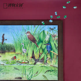 博物小馆原创【生态系统大拼图】章鱼哥精美手绘1000块拼图