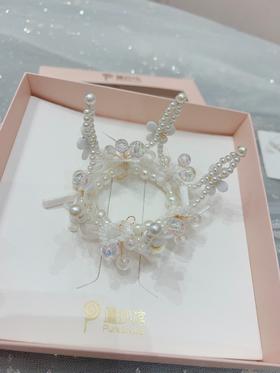 高定珠花王冠