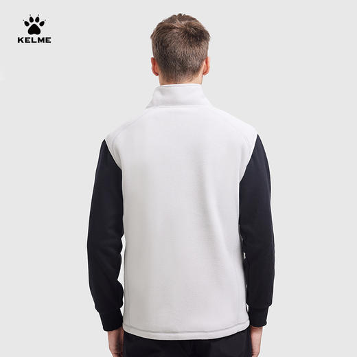 卡尔美2023秋季新款抓绒马甲 商品图4