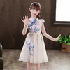 复古民族风，儿童裙改良汉服夏季女孩旗袍（送包包）XWN-A873 商品缩略图2