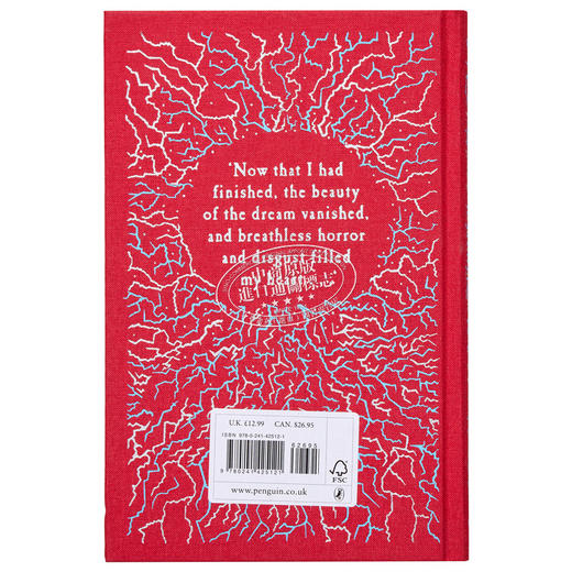 预售 【中商原版】海雀布纹经典 弗兰肯斯坦 英文原版 Puffin Clothbound Classics Frankenstein Mary Shelley 雪莱 商品图1