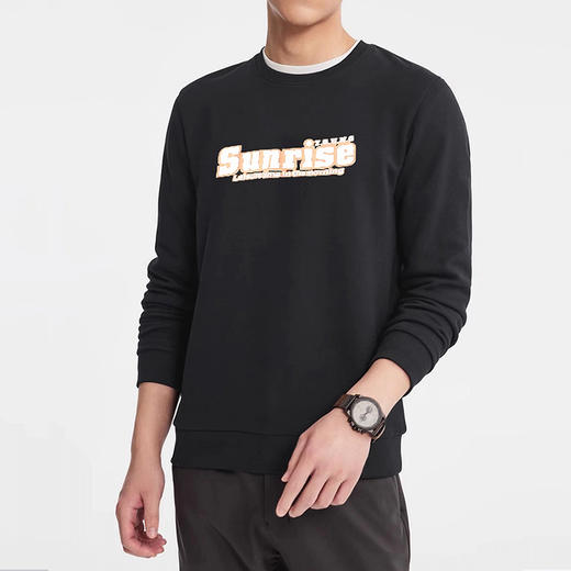 【一口价】【新款DX】大依优型大码圆领印花卫衣长袖加肥加大休闲运动上衣男打底衫胖子300斤 商品图0