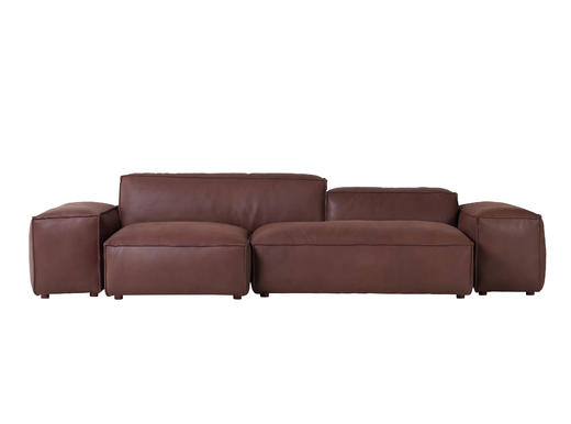 Mole 大三人沙发 | 皮布面料可选，详询客服 商品图0