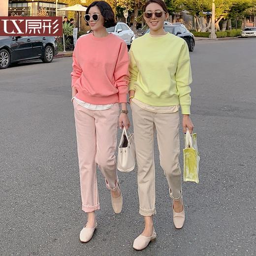 【现货7天】牛仔裤女直筒宽松时尚2023春季新款韩版高腰显瘦百搭休闲舒适长裤 商品图1