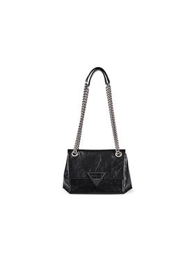 【2F】DISSONA迪桑娜GEO符号2023新款单肩包腋下包链条包豆腐小方包女包