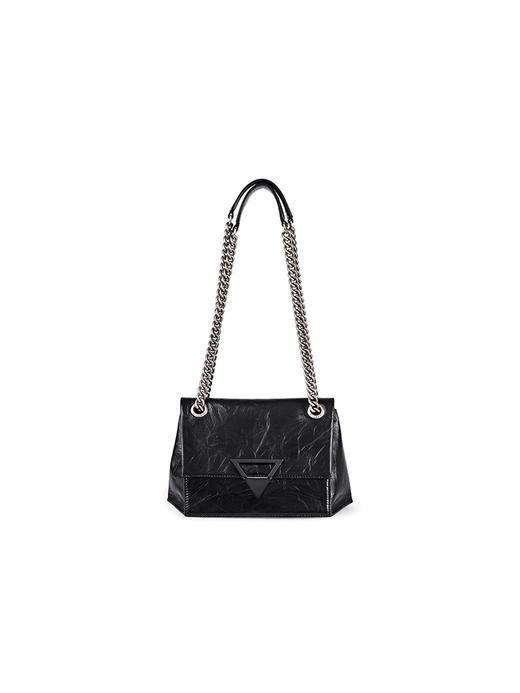 【2F】DISSONA迪桑娜GEO符号2023新款单肩包腋下包链条包豆腐小方包女包 商品图0